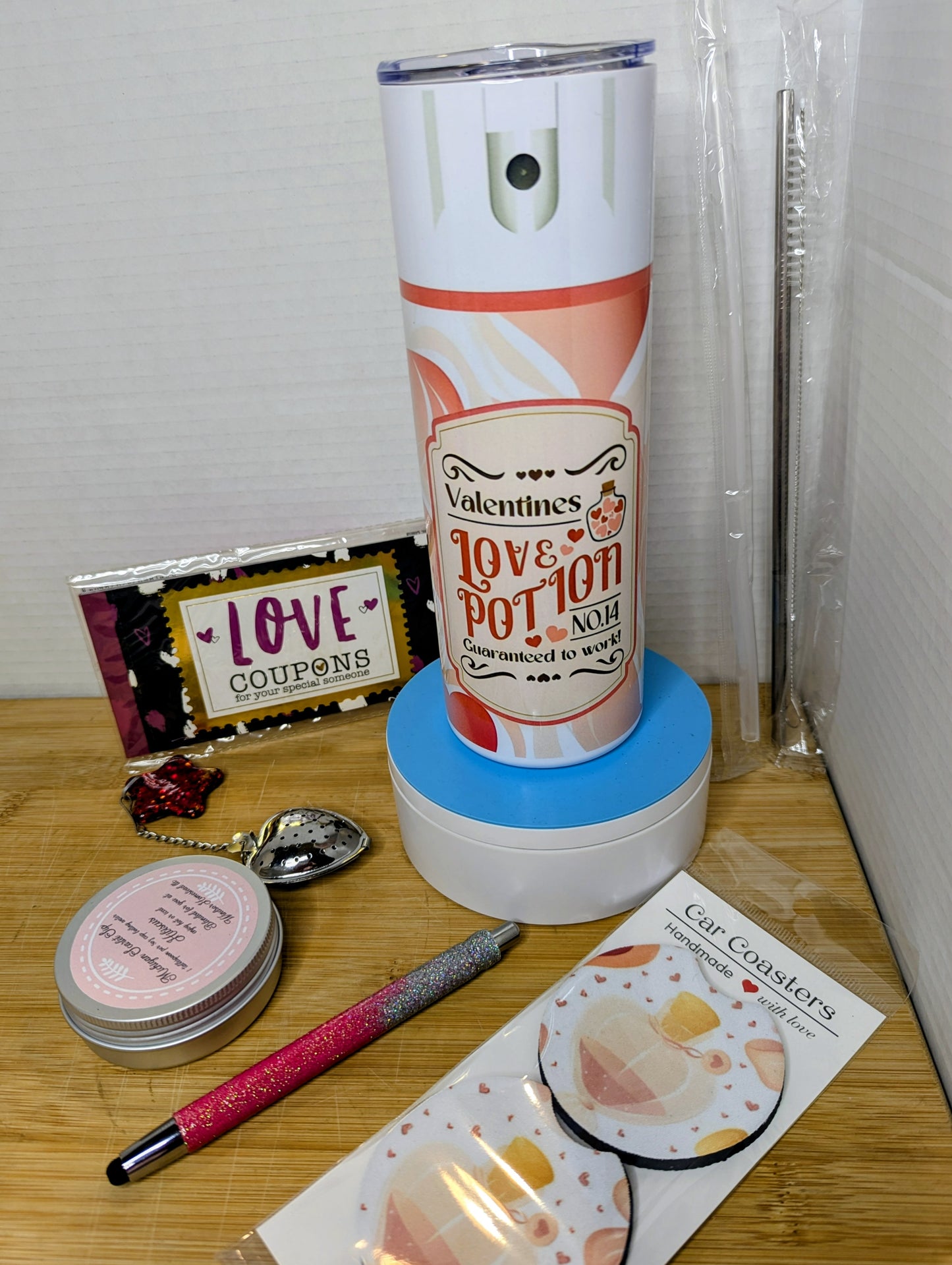 Valentine's Day Love Potion Tumbler Gift Set