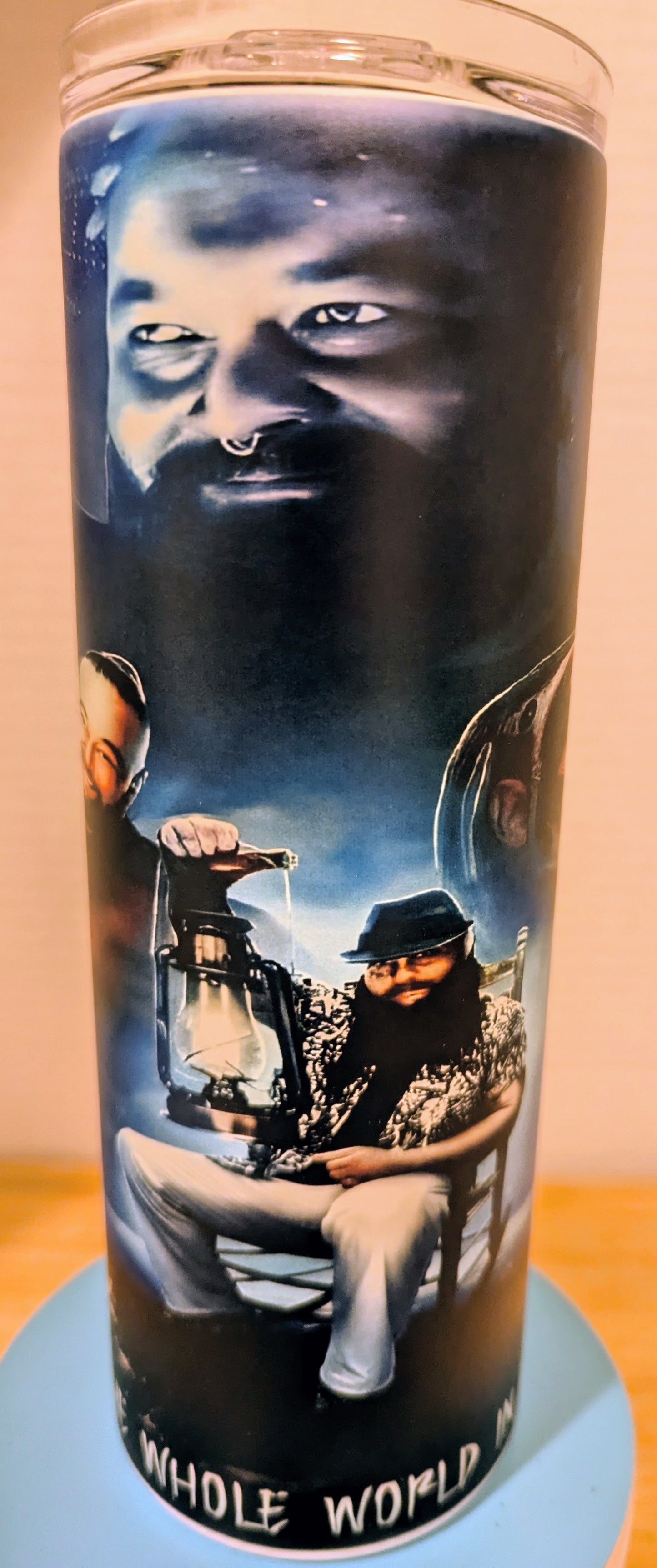 Stainless Steel Tumbler 20oz - Glow in the Dark Bray Wyatt Firefly WWE