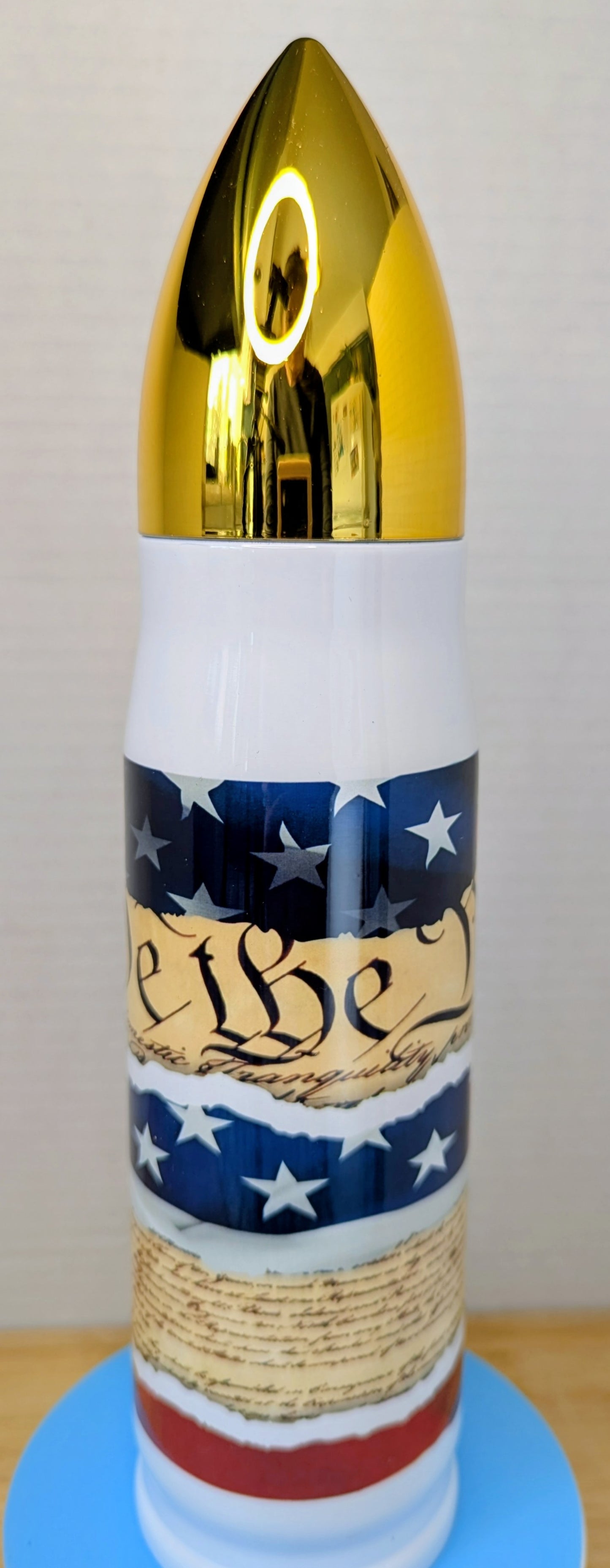 Stainless Steel Bullet Tumbler 17oz - We The People