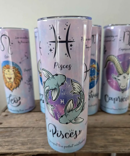 Stainless Steel Tumbler 20oz - Pisces