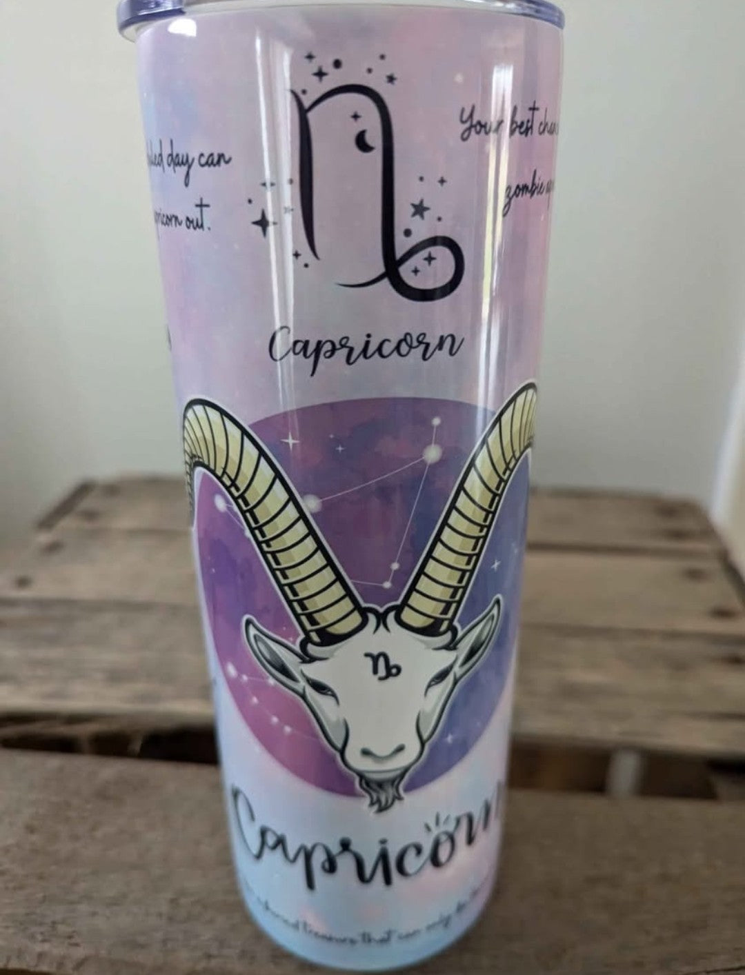 Stainless Steel Tumbler 20oz  - Capricorn
