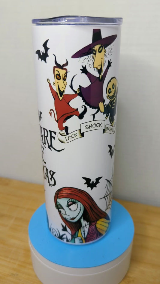 Stainless Steel Tumbler 20oz - The Nightmare Before Christmas