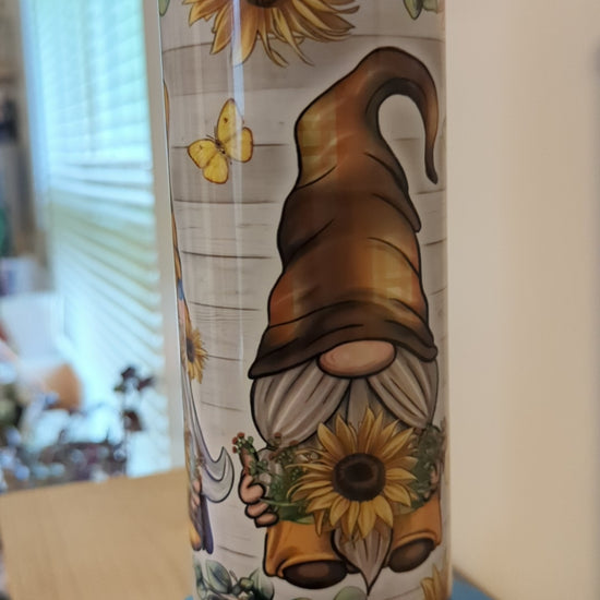 3 Gnomes and Sunflowers